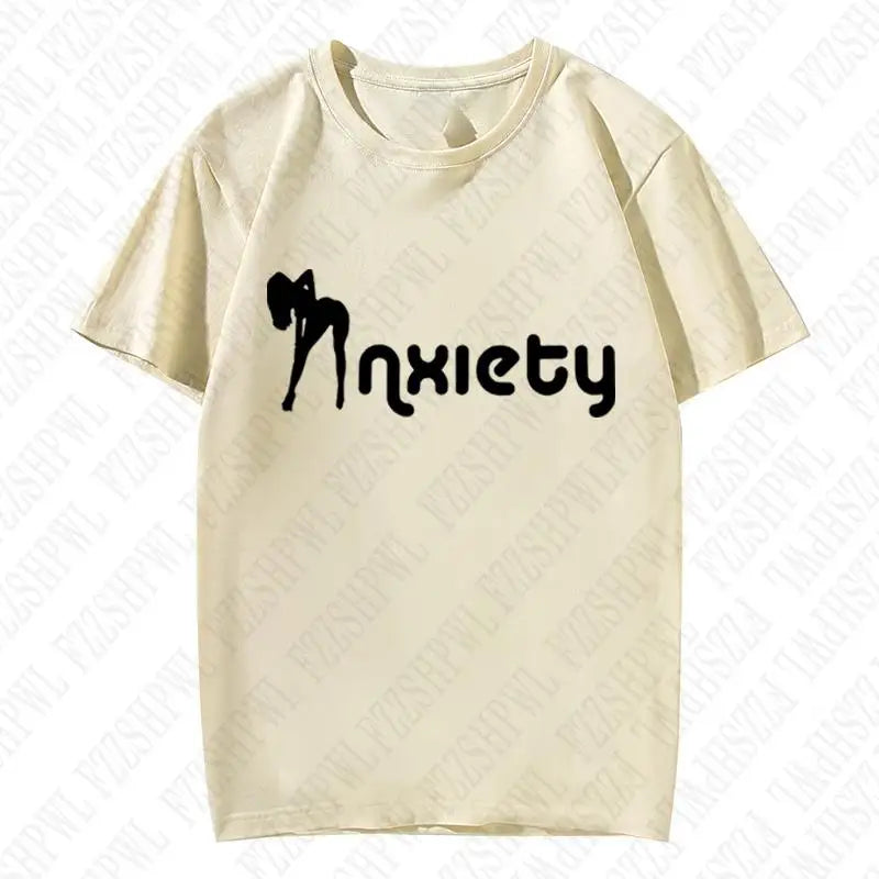 Y2K Cotton T-Shirt Loose Casual Short Sleeve T-Shirt Streetwear Punk Retro Tee