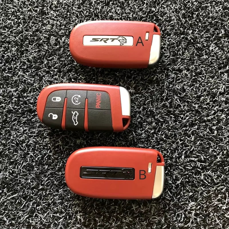 5 B Remote Smart Keyshell Case Fit for Jeep Grand Cherokee Dodge Challenger Charger Dart Durango Journey Chrysler 300 Keyless