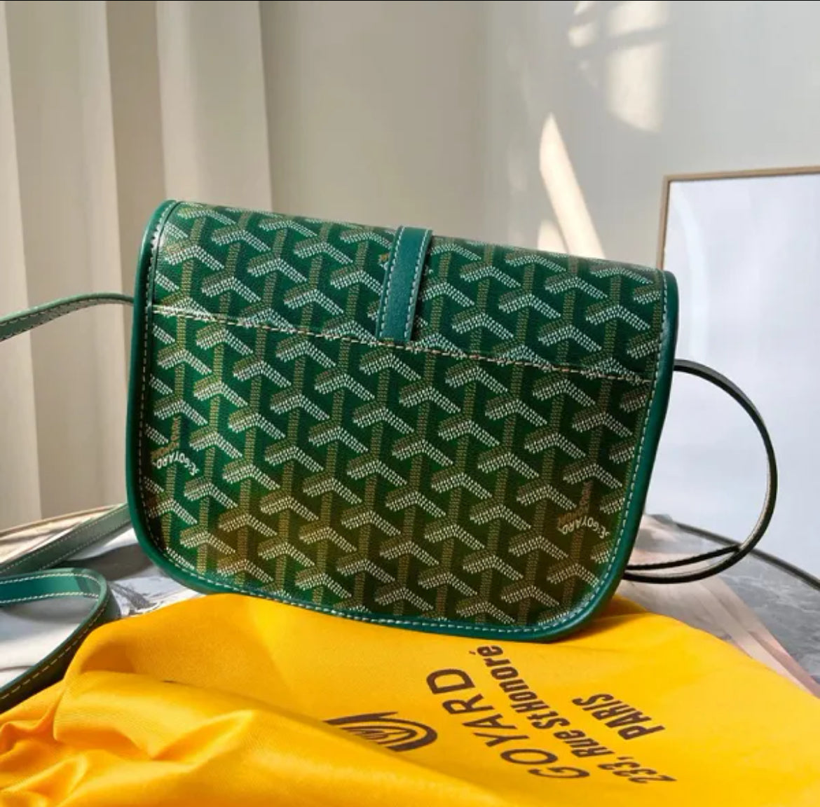Green Designer Fashion Luxury Shoulder Crossbody Bag Handbag