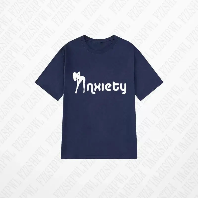 Y2K Cotton T-Shirt Loose Casual Short Sleeve T-Shirt Streetwear Punk Retro Tee