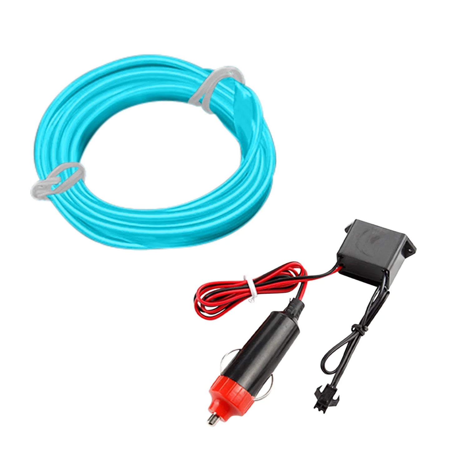 Savings Car Running Light Strip Waterproof Flexible LED Auto Decorative Atmosphere Lamp Ambient Backlight 12V Universal ( 2M)