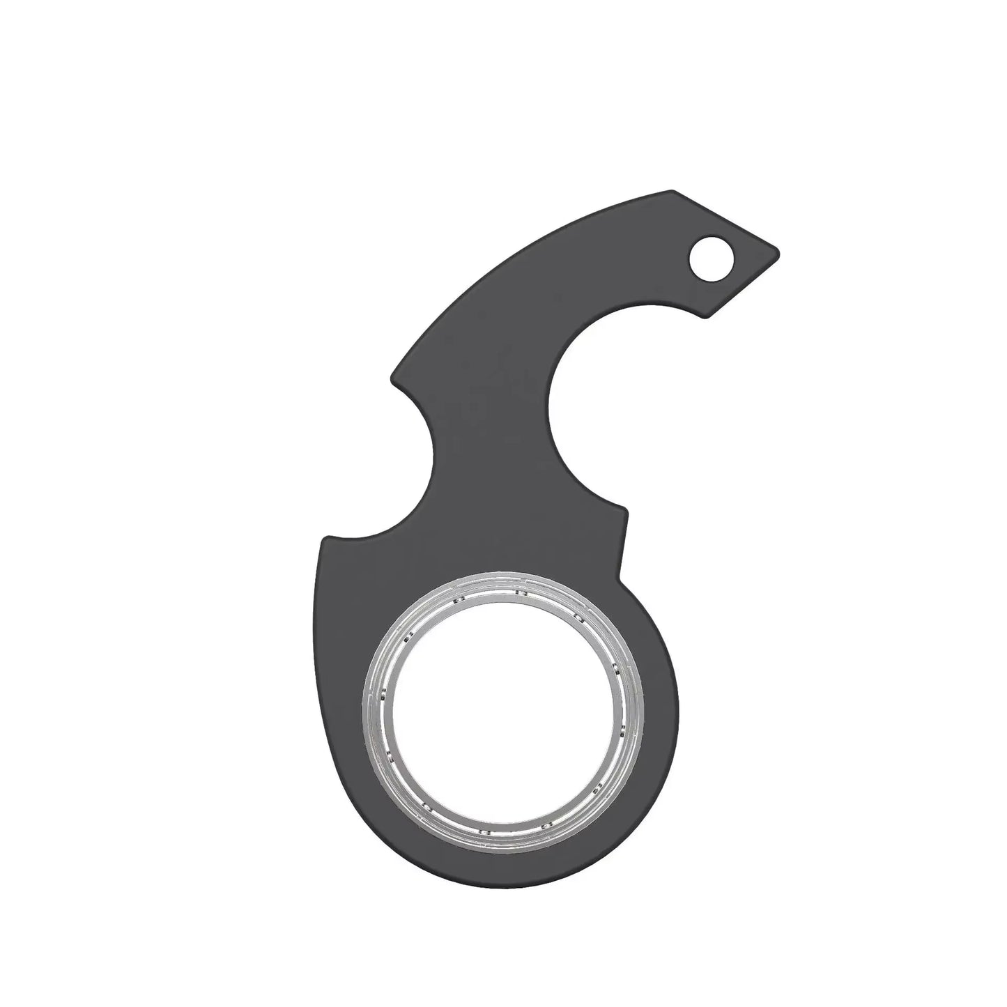 Spinner Stress Toy Keychain Metal Idget Toy Kid Fingertip Spinning Keyring Finger Fidget Ring Relieve Anxiety Boredom Party Gift