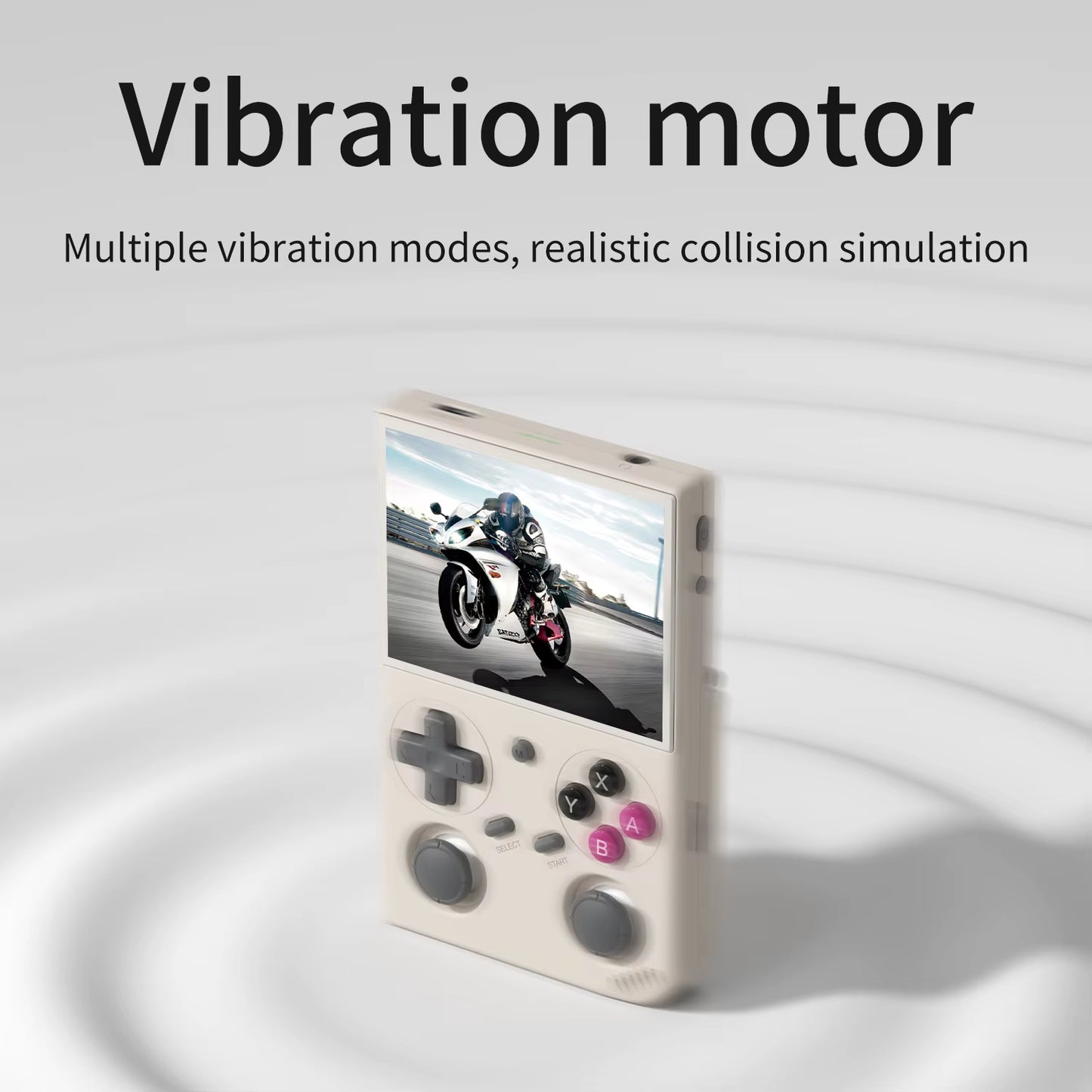 G350 Handheld Game Console 3.5'' IPS Screen Linux System Dual Joystick Vibration Motor Retro Portable Video Console Gift
