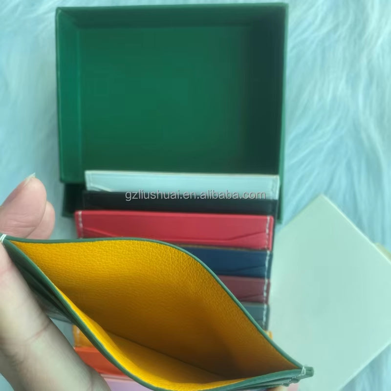 Designer Card Purse Mini Wallet G Canvas and Leather Purse Card Holder Mens Wallet Y Young Women Wallets Key Pocket Clutch