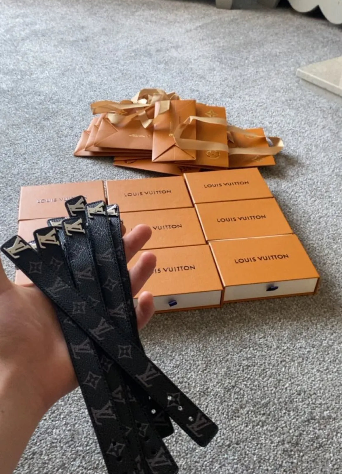 Luxury Men Slim Leather Bracelet