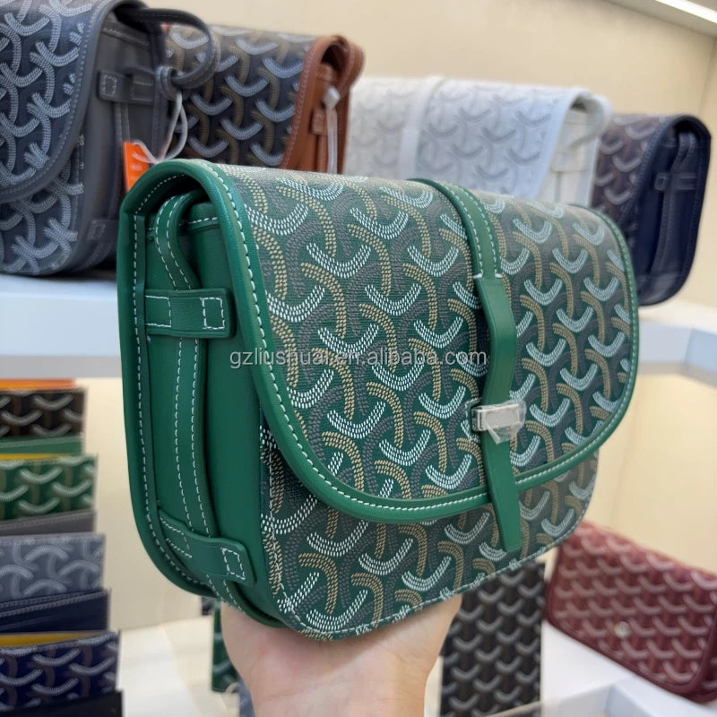 High Quality Designer Fashion Luxury Single Shoulder Crossbody Bag Men and Women Saddle Bag Messenger Bag Handbag