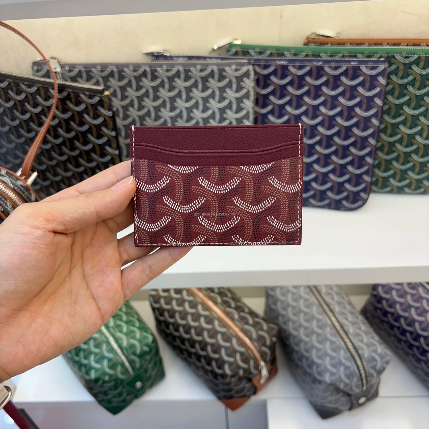 Designer Card Purse Mini Wallet G Canvas and Leather Purse Card Holder Mens Wallet Y Young Women Wallets Key Pocket Clutch