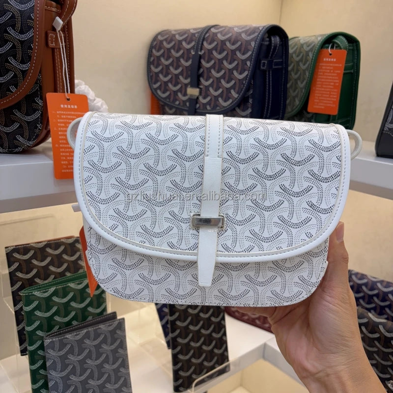 High Quality Designer Fashion Luxury Single Shoulder Crossbody Bag Men and Women Saddle Bag Messenger Bag Handbag
