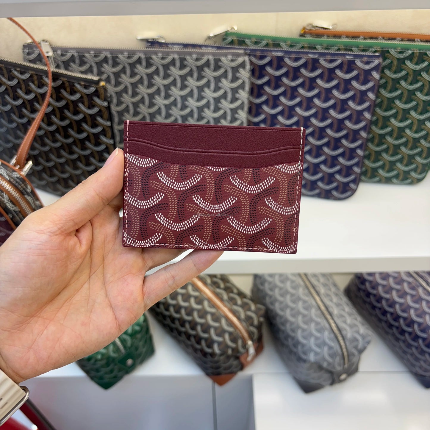 Designer Card Purse Mini Wallet G Canvas and Leather Purse Card Holder Mens Wallet Y Young Women Wallets Key Pocket Clutch