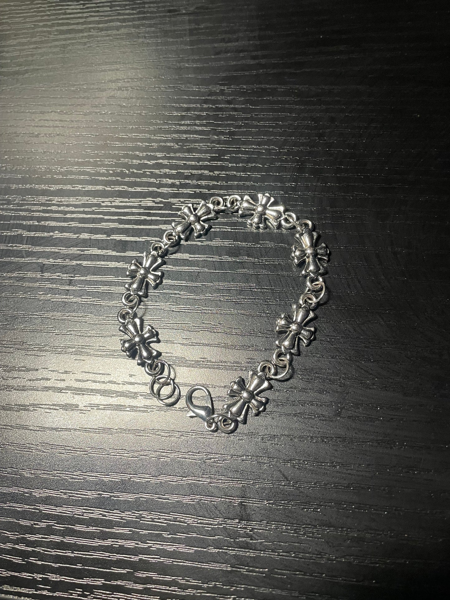 1Pc Stainless Steel High Quality Gothic Vintage Crosses Bracelet for Men