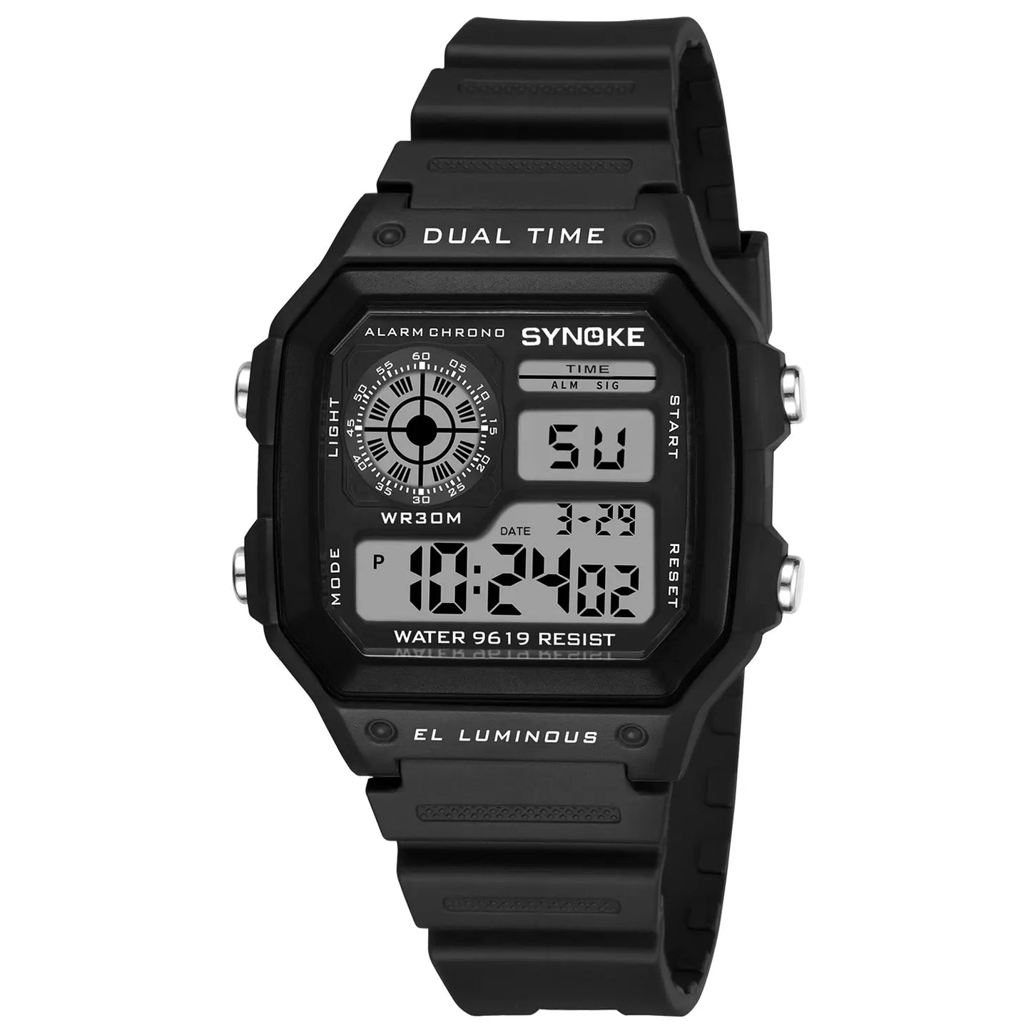 Military Digital Watches Men Sports Luminous Chronograph Waterproof Male Electronic Wrist Watches Relogio Masculino