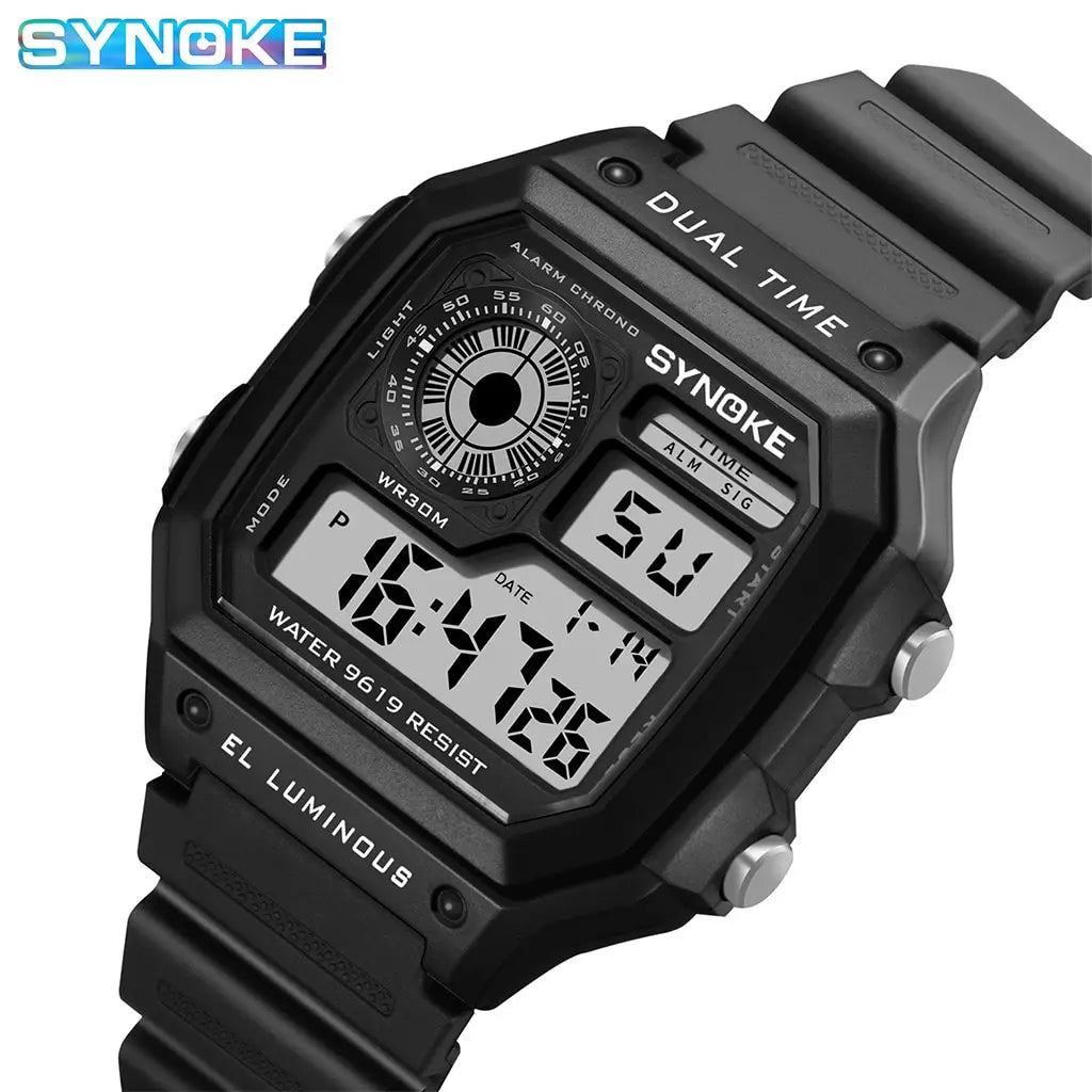 Military Digital Watches Men Sports Luminous Chronograph Waterproof Male Electronic Wrist Watches Relogio Masculino