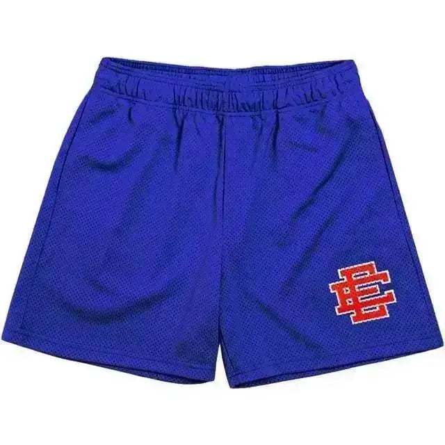 EE Basic Short NEW YORK CITY SKYLINE Men'S Casual Shorts Fitness Sports Pants Summer Gym Workout Mesh Shorts Men