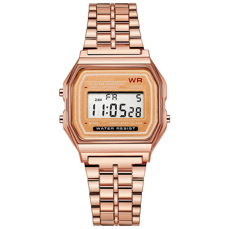 Electronic Digital Display Retro Style Clock Men'S Relogio Masculin Reloj Hombre Homme