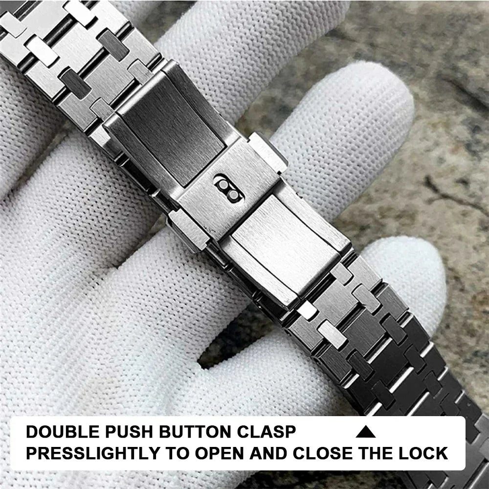 For G-SHOCK GA2100/GA2110 GAB2100 Gen4 Stainless Steel Case Bezel Rubber Strap Replacement Mod Refit Kit Accessories Wholesale