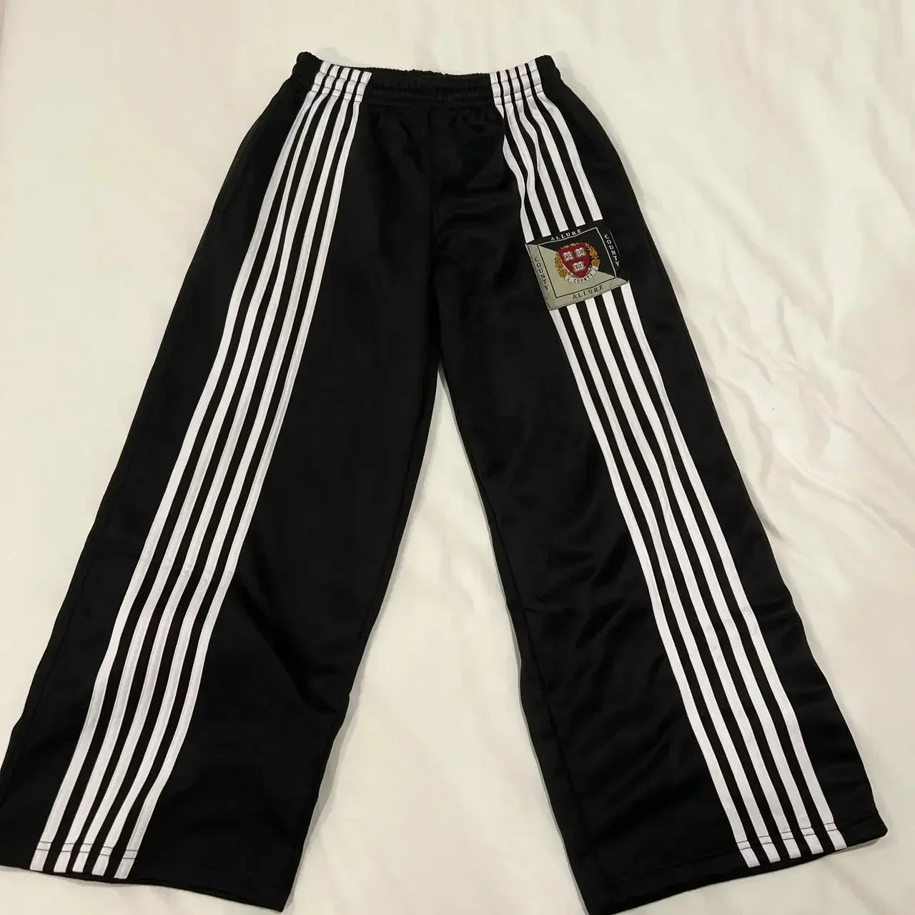 New Street Fashion Brand Clothing Women Sweatpants Fashion Ins Harajuku Casual Straight Pants Classic Simple Loose Jogging Pants