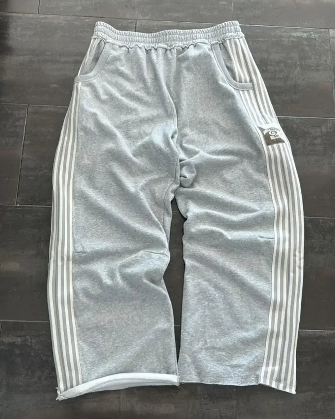 New Street Fashion Brand Clothing Women Sweatpants Fashion Ins Harajuku Casual Straight Pants Classic Simple Loose Jogging Pants