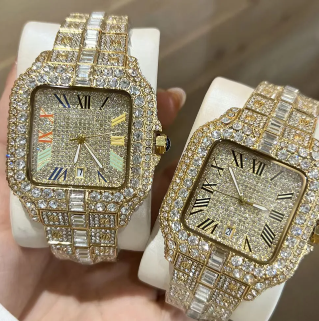 Moissanite Iced Out Designer Mens Watch for Men High Quality