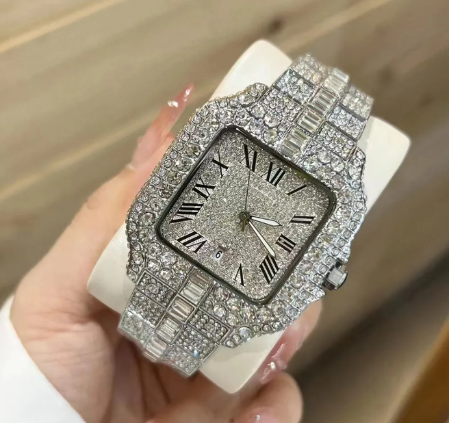 Moissanite Iced Out Designer Mens Watch for Men High Quality