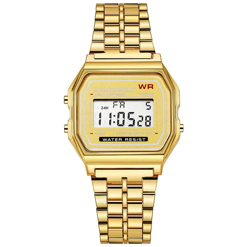 Electronic Digital Display Retro Style Clock Men'S Relogio Masculin Reloj Hombre Homme