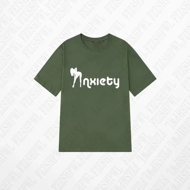 Y2K Cotton T-Shirt Loose Casual Short Sleeve T-Shirt Streetwear Punk Retro Tee