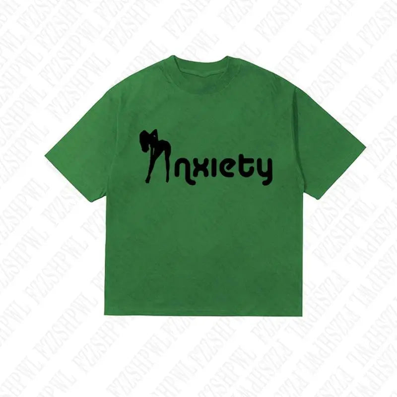 Y2K Cotton T-Shirt Loose Casual Short Sleeve T-Shirt Streetwear Punk Retro Tee