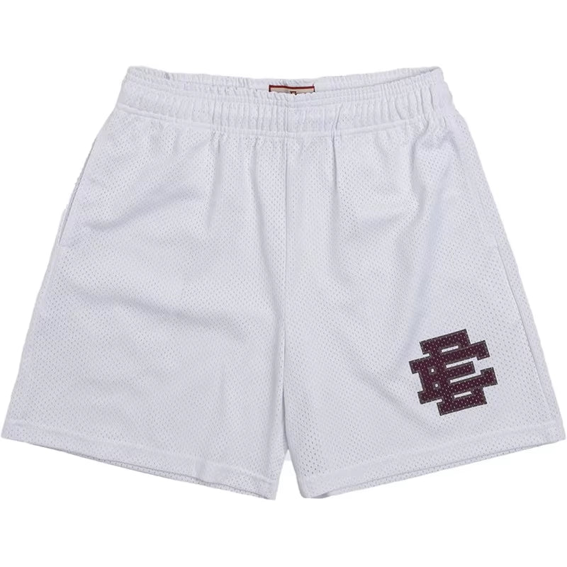 EE Basic Short NEW YORK CITY SKYLINE Men'S Casual Shorts Fitness Sports Pants Summer Gym Workout Mesh Shorts Men