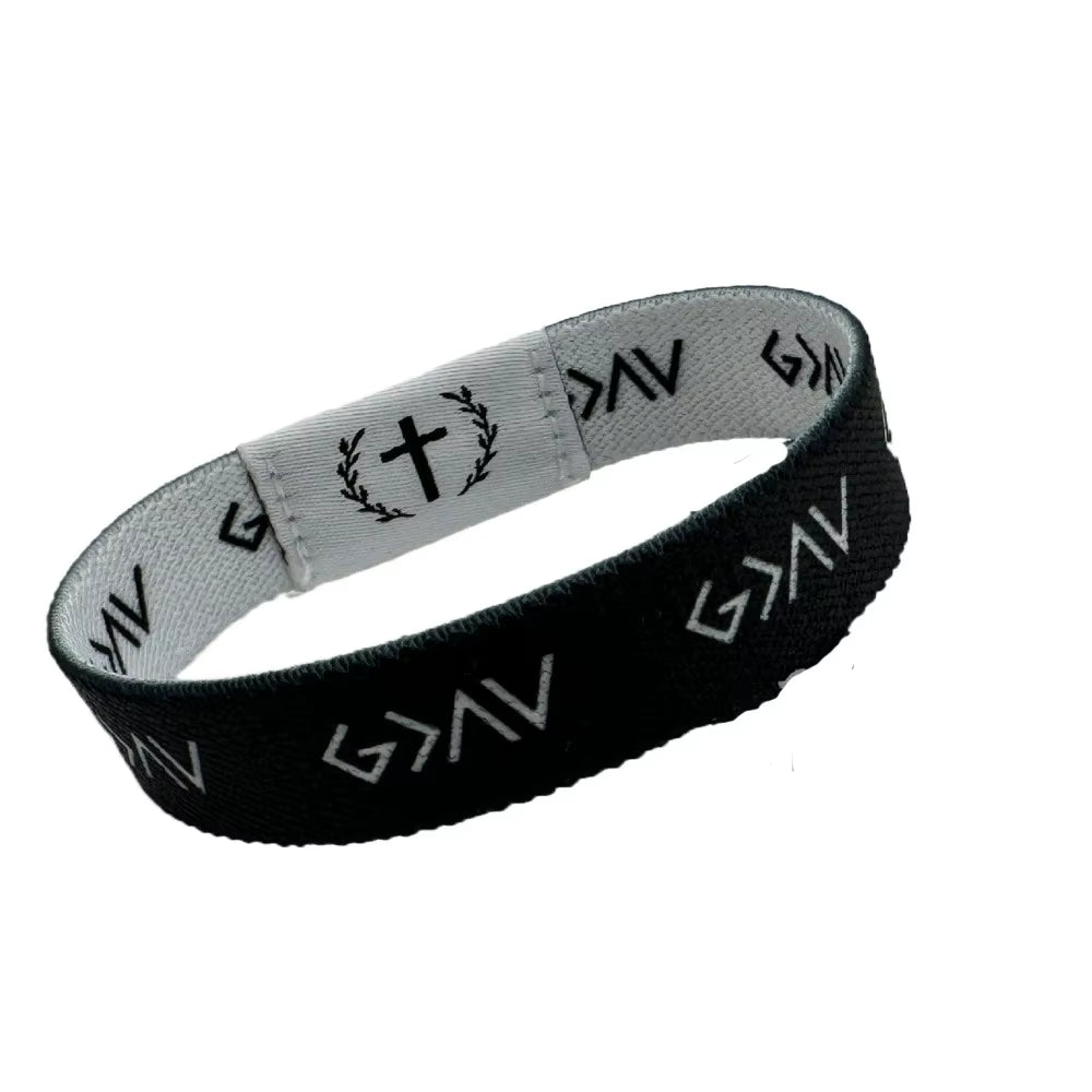 Creative Wearable Bible Wristbands Waterproof with NFC Bible Bracelet Smart Sensor Elastic Religious Bracelets Jewelry Gifts