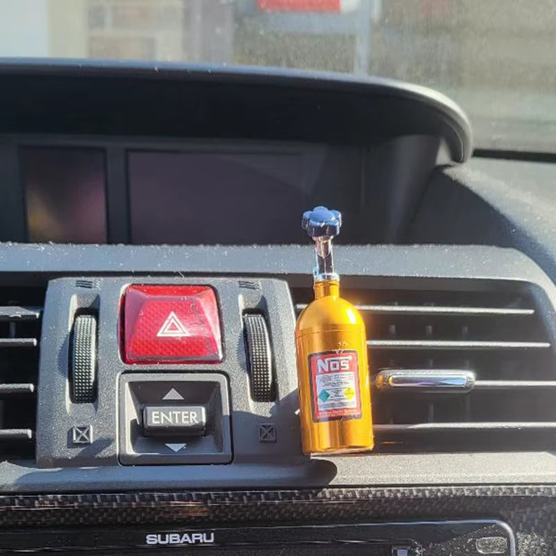 Turbo NOS Car Air Freshener Model Vent Outlet Perfume Clip Solid Perfume Auto Fragrance Smell Car Dashboard Decoration Ornament