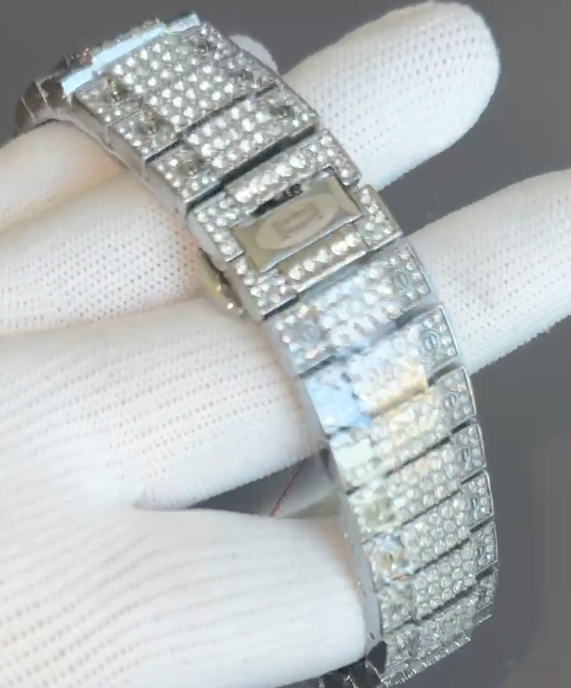  Luxury Watch for Men Hip Hop Style Bling Bling Iced Out 