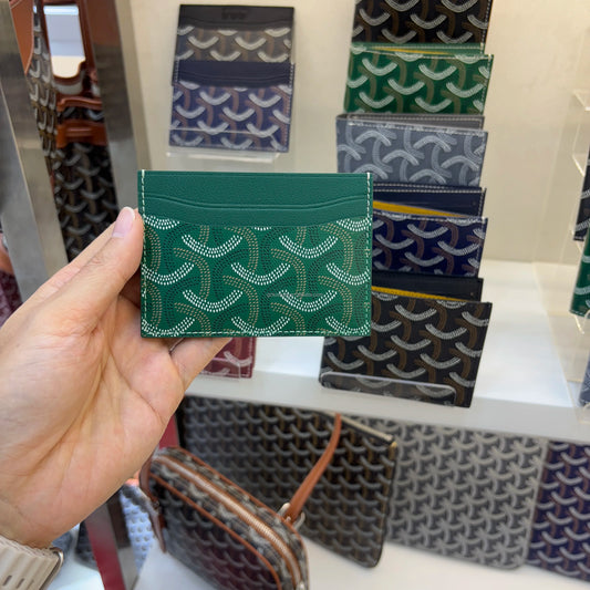 Designer Card Purse Mini Wallet G Canvas and Leather Purse Card Holder Mens Wallet Y Young Women Wallets Key Pocket Clutch