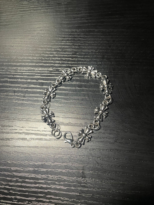 1Pc Stainless Steel High Quality Gothic Vintage Crosses Bracelet for Men