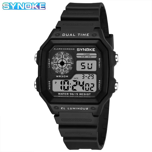 Military Digital Watches Men Sports Luminous Chronograph Waterproof Male Electronic Wrist Watches Relogio Masculino
