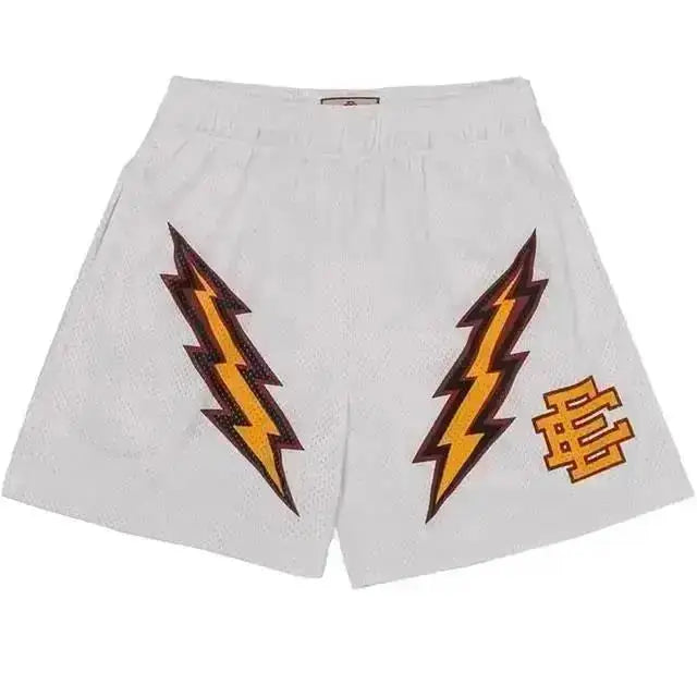EE Basic Short NEW YORK CITY SKYLINE Men'S Casual Shorts Fitness Sports Pants Summer Gym Workout Mesh Shorts Men