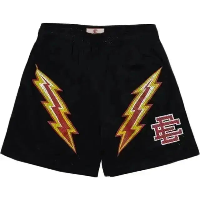 EE Basic Short NEW YORK CITY SKYLINE Men'S Casual Shorts Fitness Sports Pants Summer Gym Workout Mesh Shorts Men