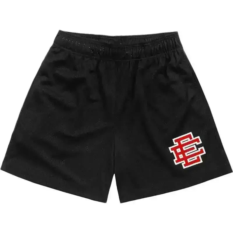 EE Basic Short NEW YORK CITY SKYLINE Men'S Casual Shorts Fitness Sports Pants Summer Gym Workout Mesh Shorts Men