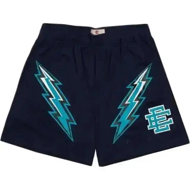 EE Basic Short NEW YORK CITY SKYLINE Men'S Casual Shorts Fitness Sports Pants Summer Gym Workout Mesh Shorts Men