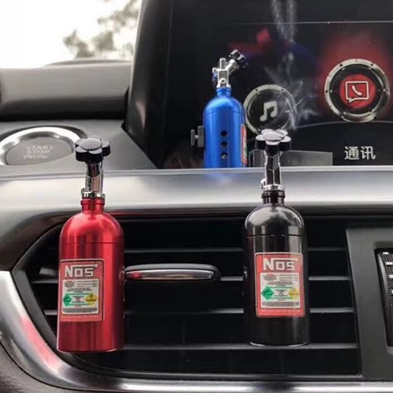 Turbo NOS Car Air Freshener Model Vent Outlet Perfume Clip Solid Perfume Auto Fragrance Smell Car Dashboard Decoration Ornament